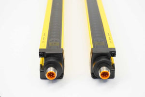 SICK 1046174/1046175 C2000 Industrial Safety Light Curtain, Sender and Receiver
