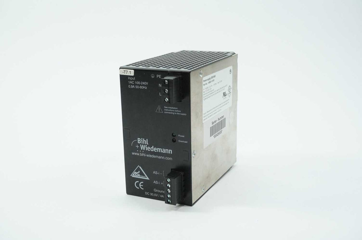 Bihl+Wiedemann BW1649 Power Supply 149501-51061