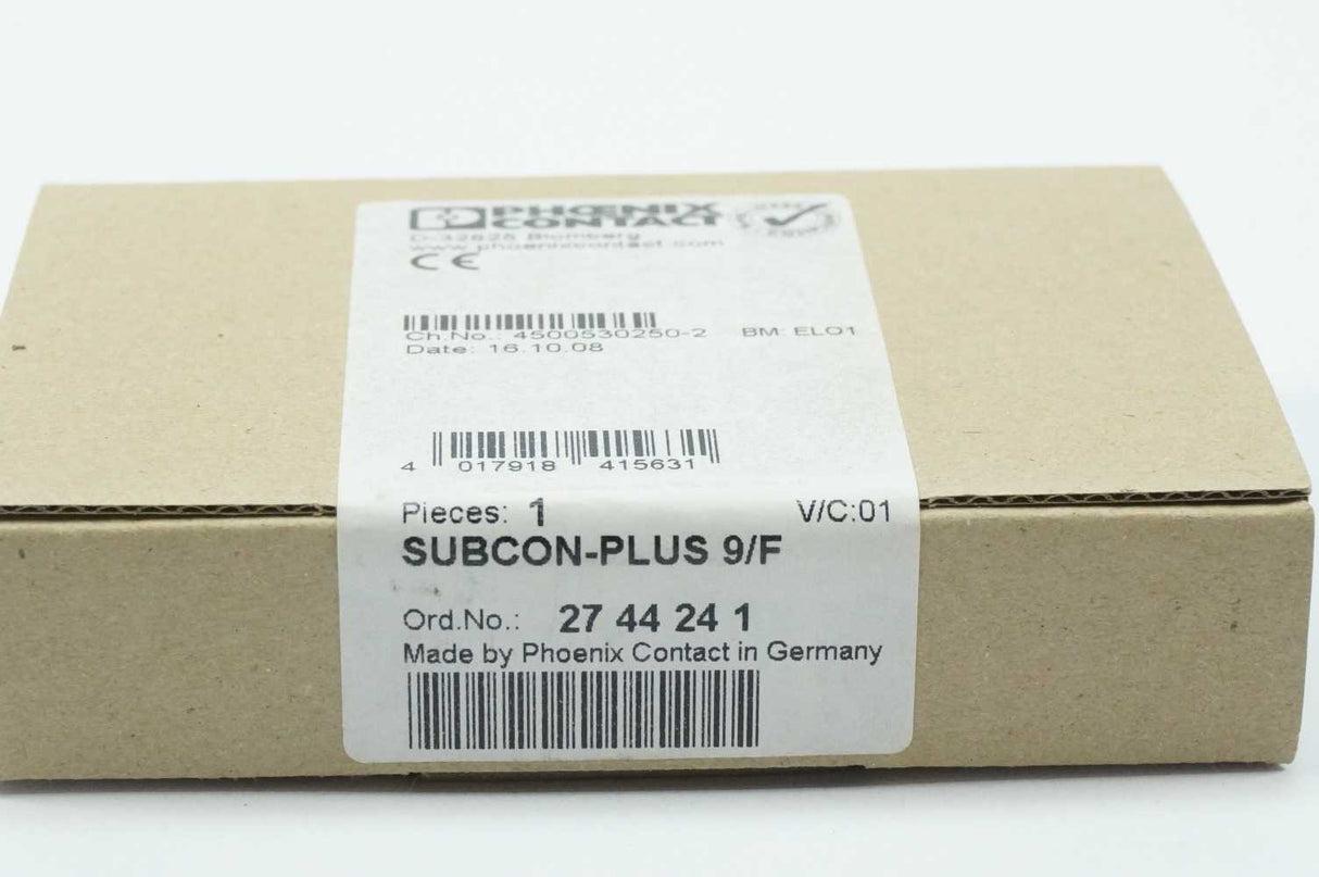 Phoenix Contact 2744241 SUBCON-PLUS 9/F