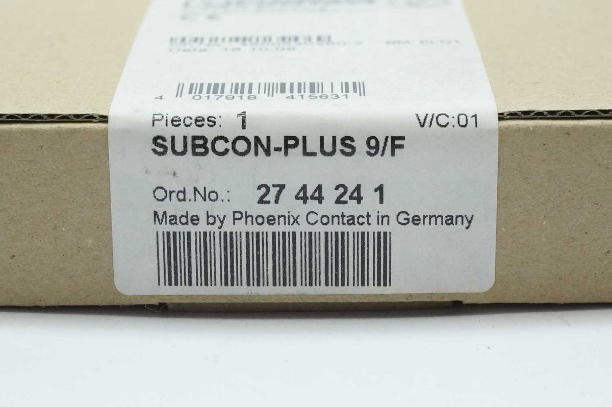 Phoenix Contact 2744241 SUBCON-PLUS 9/F