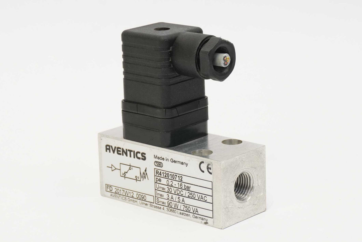 Aventics/Rexroth R412010712 Mechanical Pressure Switch