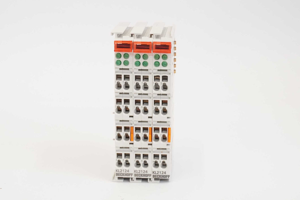 Beckhoff Automation KL2124 KL2124 4-Channel Digital Output Terminal 5V DC