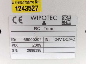 Wipotec 65000204 LCD Monitor Touch Screen 4.7"