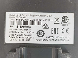 Datalogic  BC-8030 + POWER8CAN M8300 Barcode Scanner+Base Charger