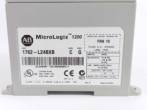 AB 1762-L24BXB Ser. C Rev. H MicroLogix 1200 Programmable Logic Controller