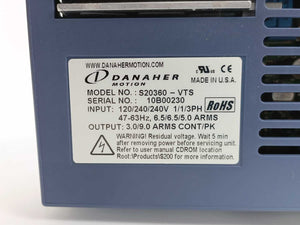 KOLLMORGEN S20360-VTS S200 Series Servo Drive