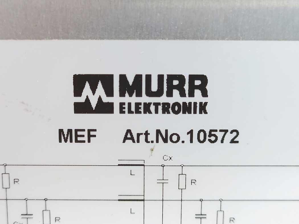 MURR Elektronik 10572 MEF EMC-Filter 3-Phase 1-Stage With Neutral