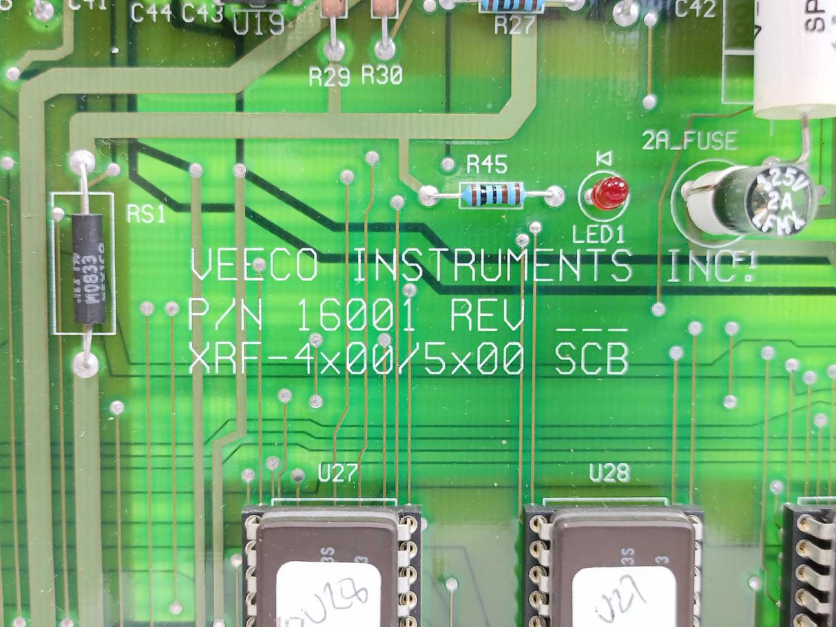 VEECO INSTRUMENTS 16001 XRF-4x00/5x00 SCB Circuit Board