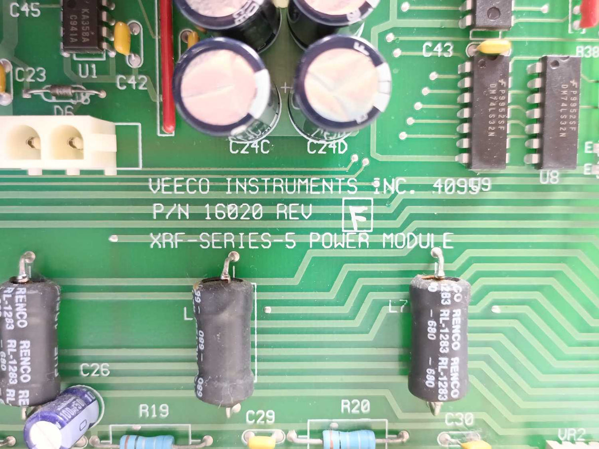 VEECO INSTRUMENTS 16020 XRF Series 5 Power Module Circuit Board