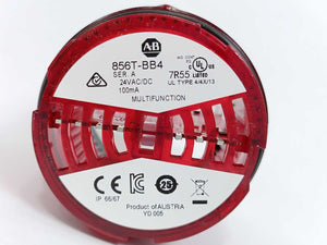 AB 856T-BB4 Red Light Module 70mm Stack Light