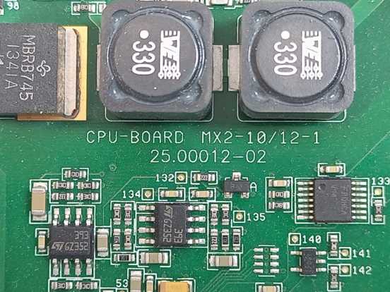 Micro Innovation AG MX2-10/12-1 CPU-Board, for parts