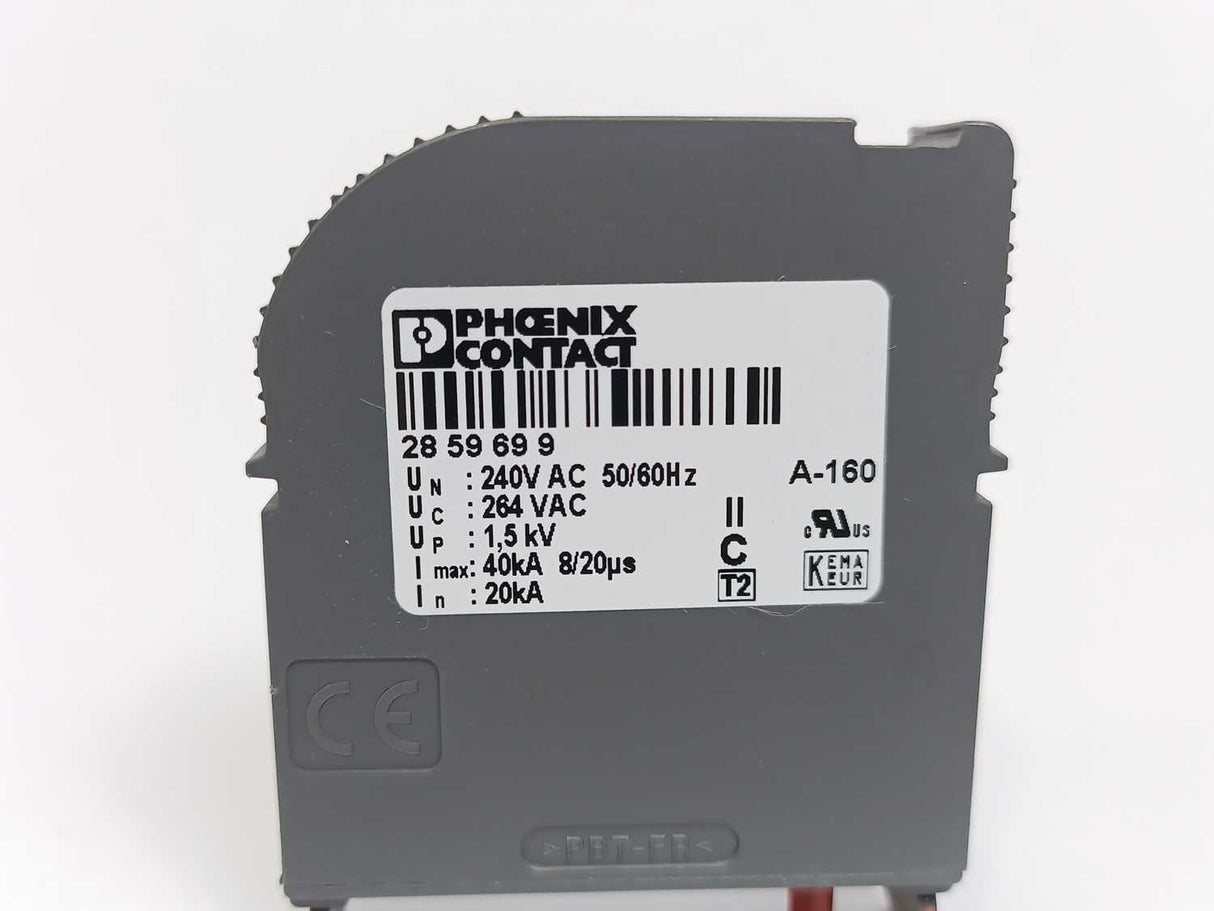 Phoenix Contact 2859699 VAL-CP-N/PE-350-ST Type 2 Surge Protection Plug