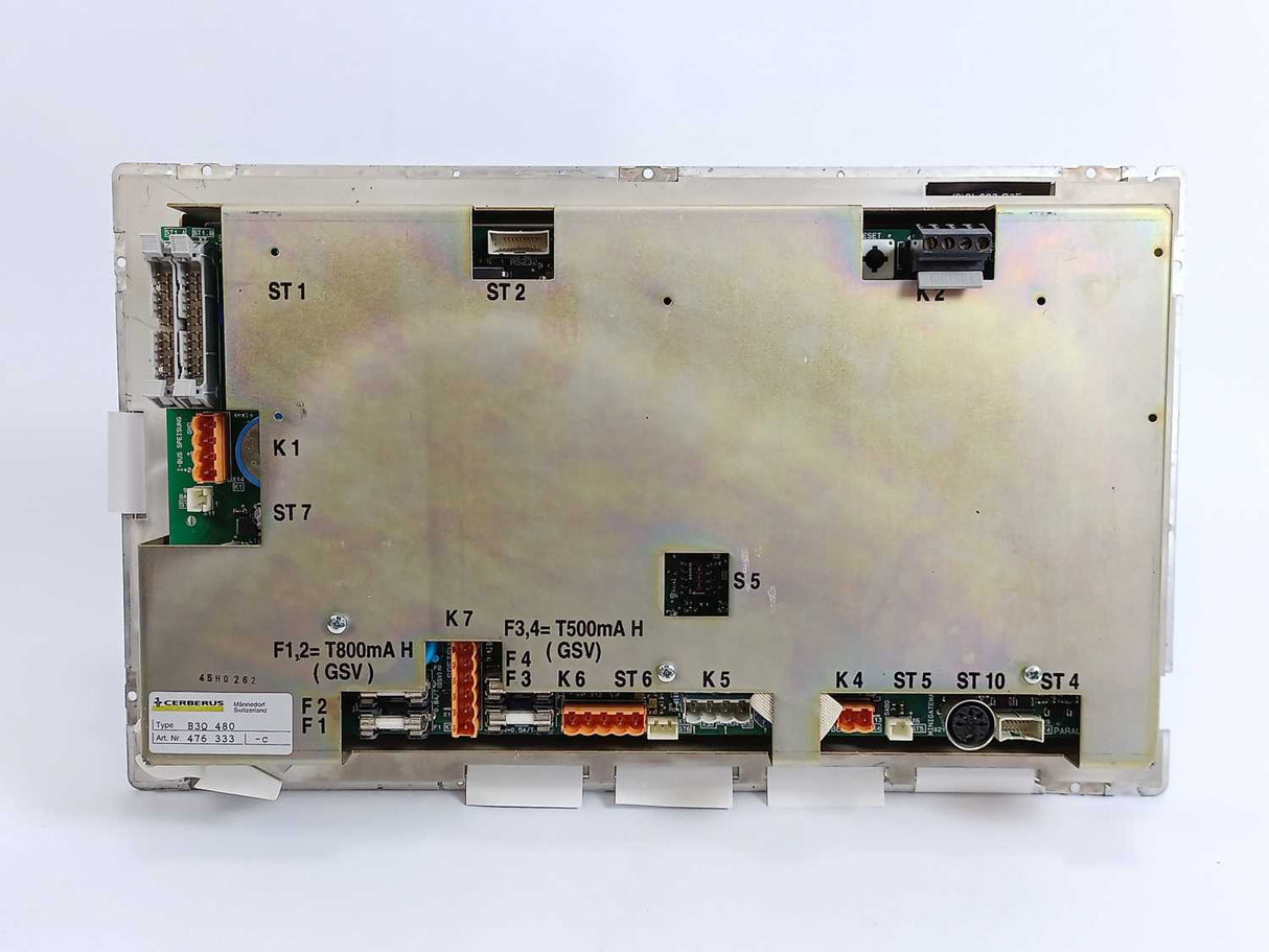 Cerberus 476 333 B3Q 480 AlgoRex AlgoPilot CT11 Fire Detection System