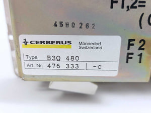 Cerberus 476 333 B3Q 480 AlgoRex AlgoPilot CT11 Fire Detection System