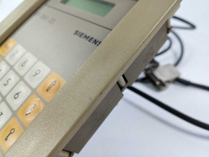 Siemens 6ES5393-0UA15 0P 393-III Operator Panel + 6ES5982-3UA11