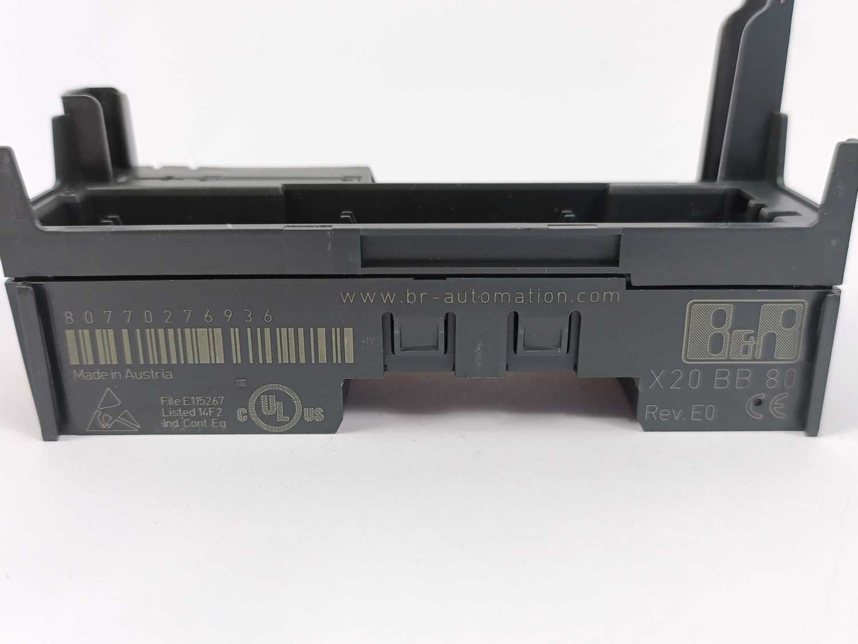 B&R X20BC0087 Rev H0 Modbus-IDA W/ X20PS9400 + X20BB80 + X20TB12