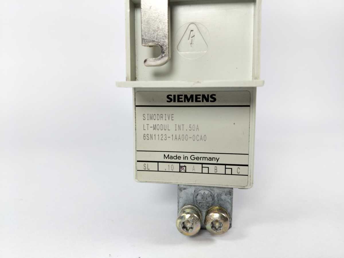 Siemens 6SN1123-1AA00-0CA0 SIMODRIVE LT-Modul INT. 50A Power Module