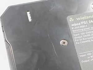 Wieland 81.000.6550.0 wipos PS1 24-20 Switching Power Supply 24VDC 20A