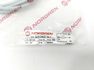 NORGREN QM/34/2 Magnetically Operated Switch, 2m cable