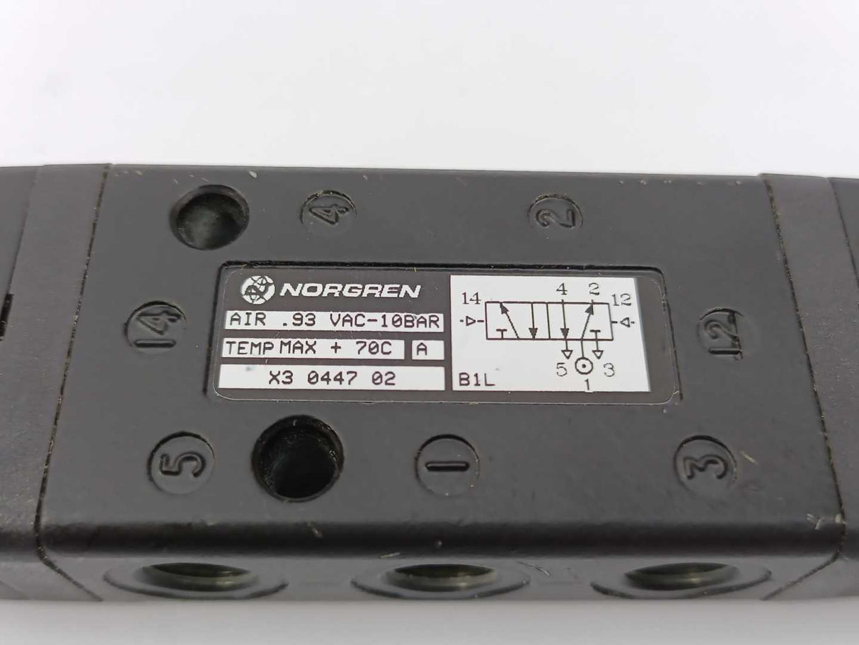 NORGREN X3044702 Super X Air Pilot Operated Valve, G1/8