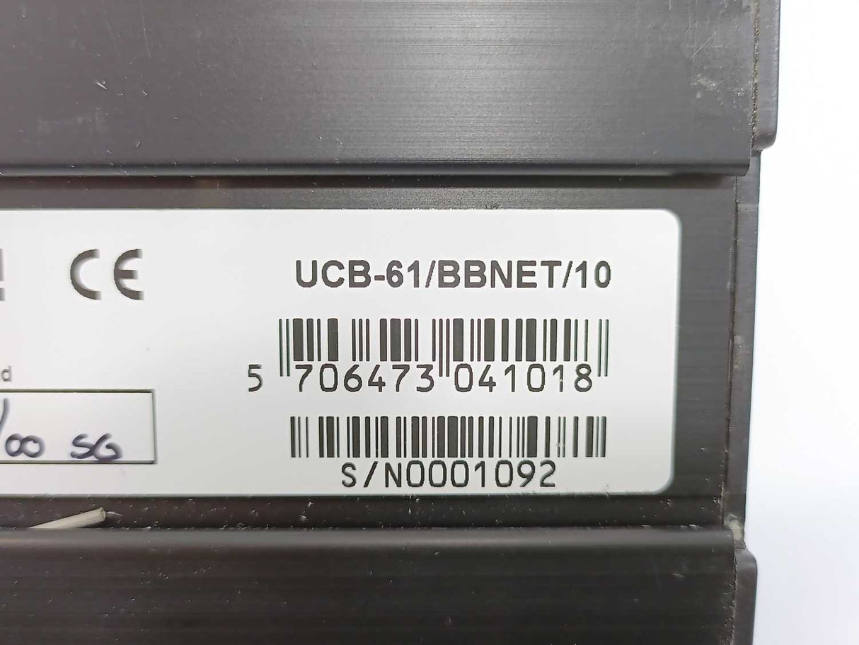 BRODERSEN UCB-61/BBNET/10 Rev.A/4.00 Backplane Bus Module TP. 9040