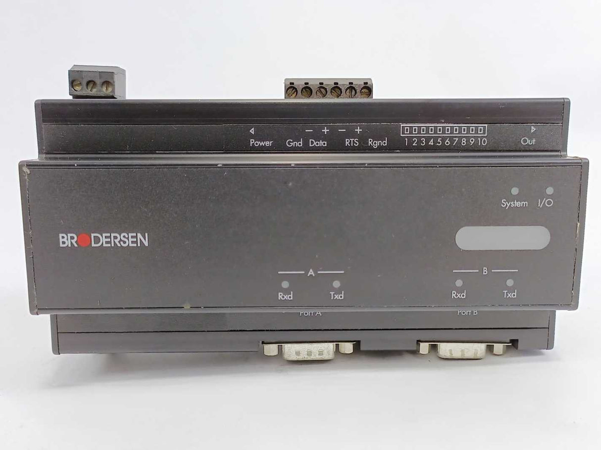 BRODERSEN UCB-61/BBNET/10 Backplane Bus Module 110-240V