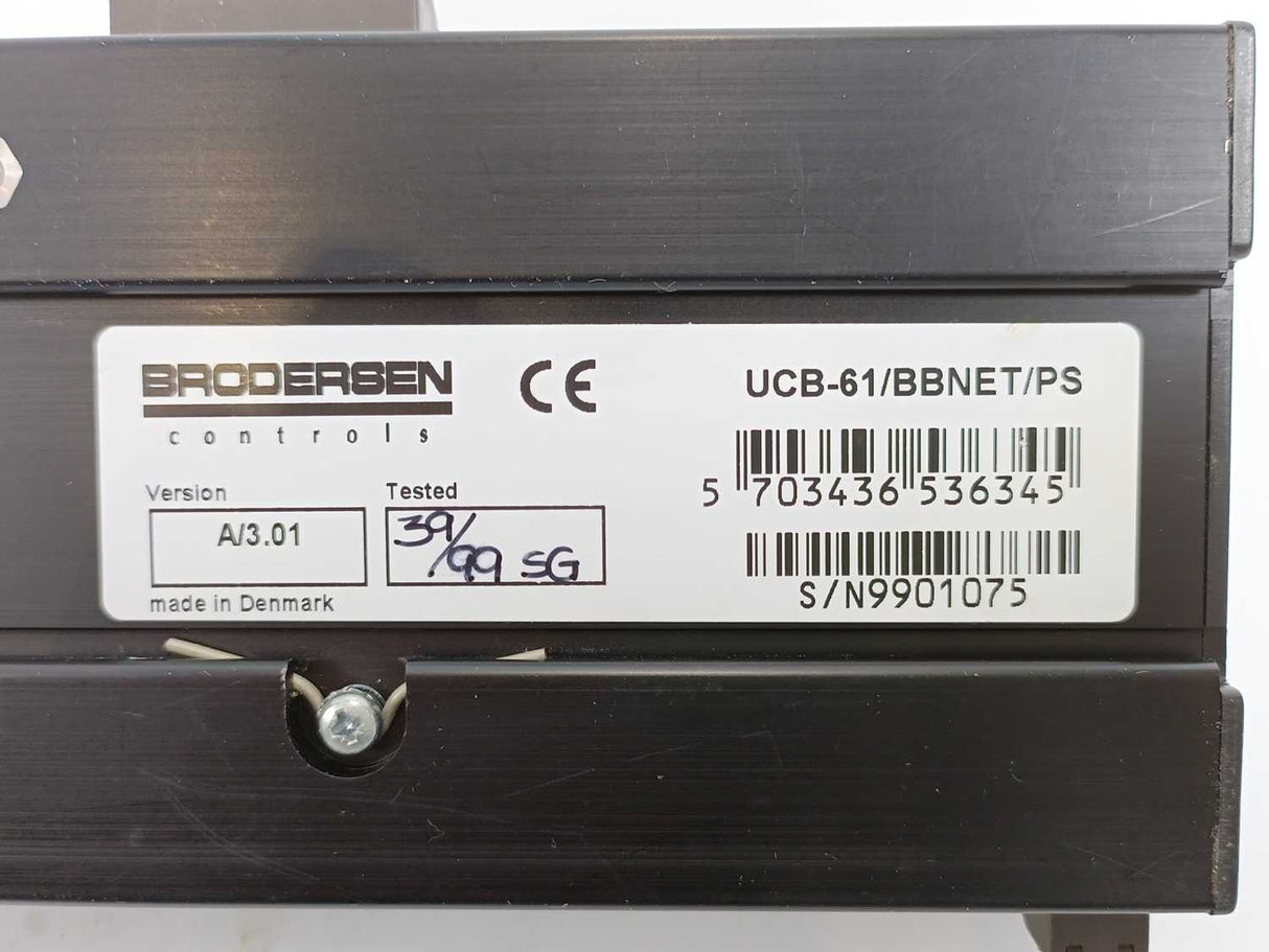 BRODERSEN UCB-61/BBNET/PS Backplane Bus Module 110-240V
