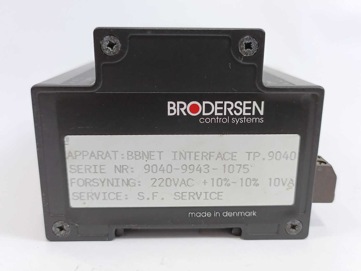 BRODERSEN UCB-61/BBNET/PS Backplane Bus Module 110-240V