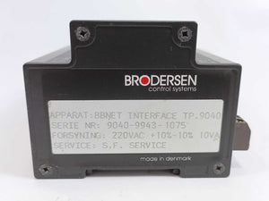 BRODERSEN UCB-61/BBNET/PS Backplane Bus Module 110-240V
