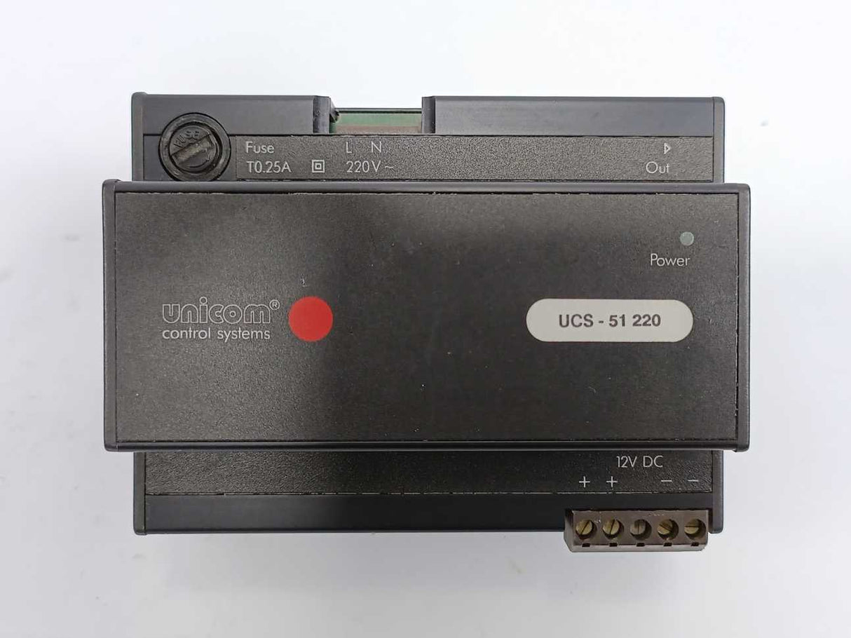 BRODERSEN / Unicom UCS-51 220 Control System 220V, Fuse T0.25A
