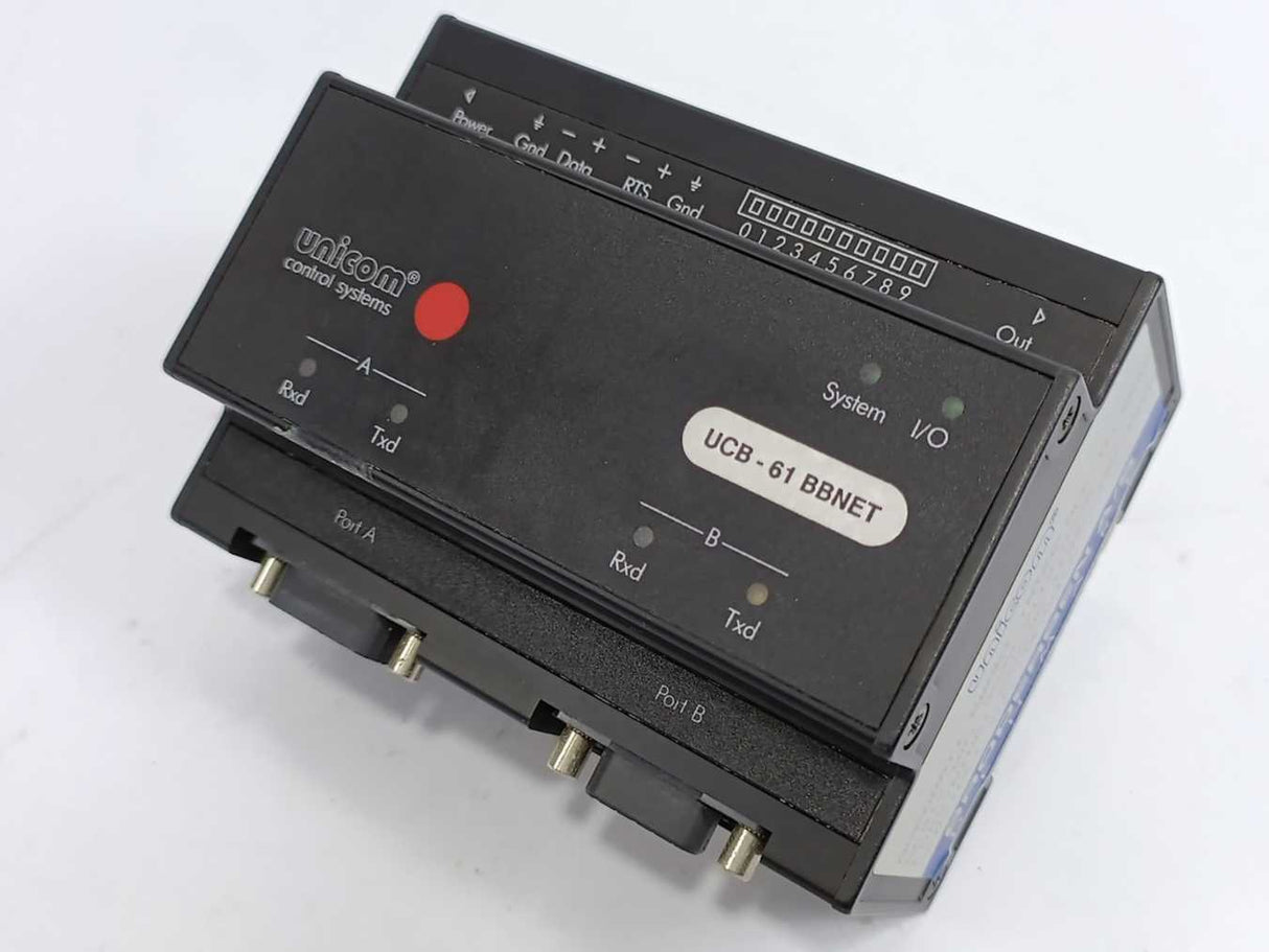 BRODERSEN / Unicom UCB-61 BBNET Backplane Module 220VAC