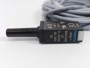 Festo 8001446 SPAE-P10R-S6-PNLK-2.5K Pressure Sensor 10 bar