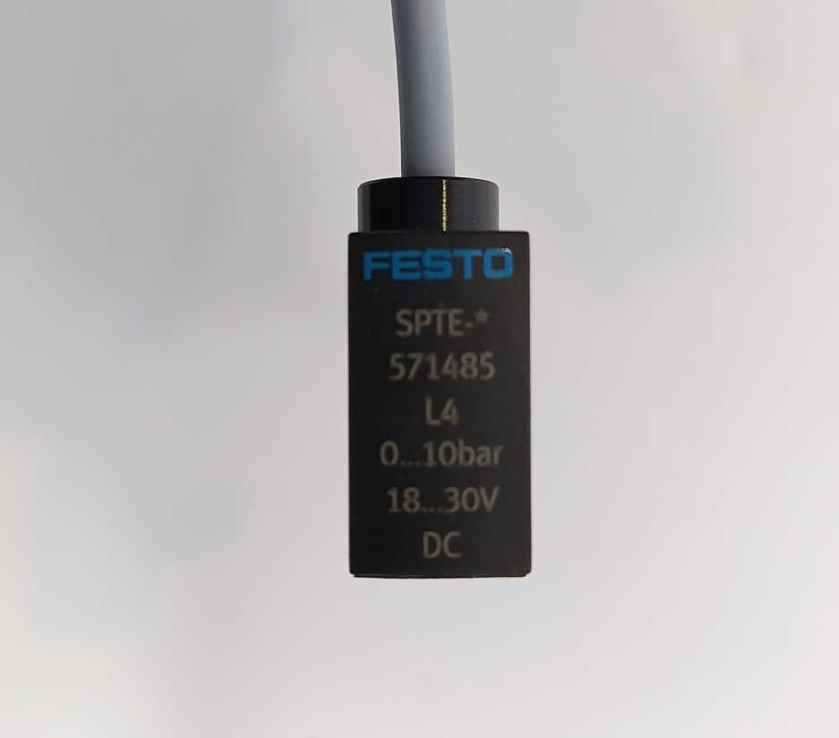 Festo 571485 SPTE-P10R-S6-V-2.5K Pressure Transmitter 10 bar
