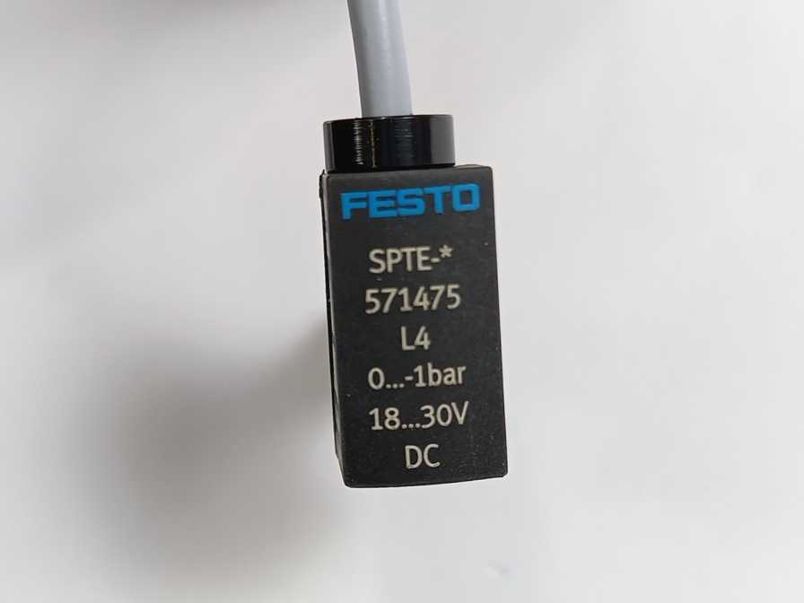 Festo 571475 SPTE-V1R-S6-V-2.5K Pressure Transmitter -1 bar