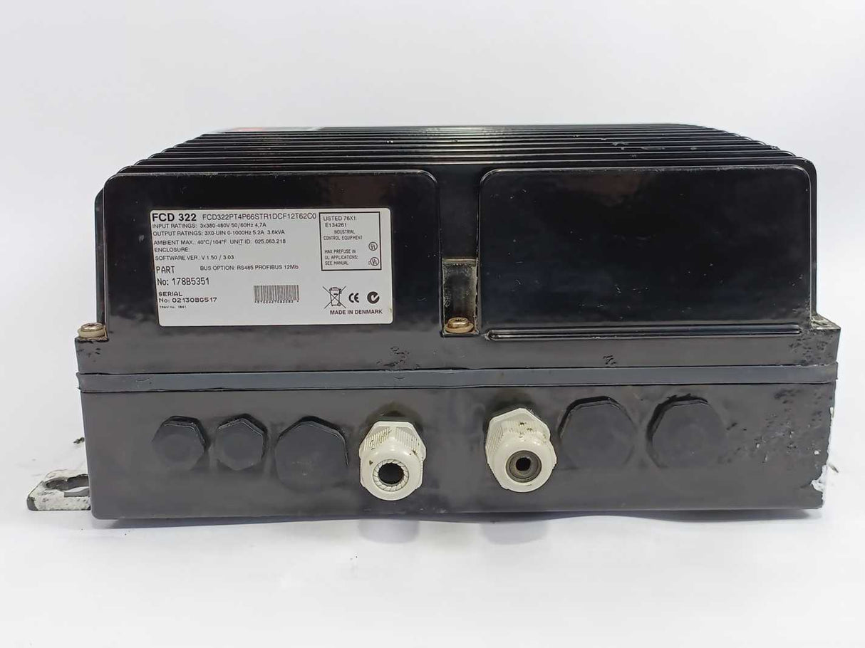 Danfoss FCD322PT4P66STR1DCF12T62C0 178B5351 VLT Frequency Converter