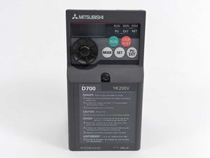 Mitsubishi FR-D720S-014-EC DR-D700 Compact Inverter 0.2kW