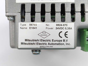 Mitsubishi 06703 E1041 Touch Screen Display E1041