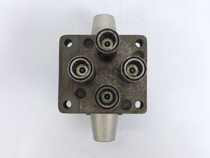 Rexroth 4 WP 10 E10 Directional Valve w/ 4x Bruning SM-251-BSP-F