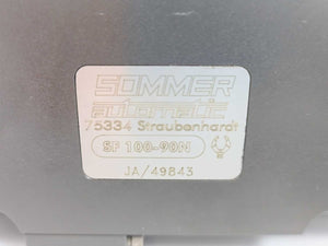 SOMMER AUTOMATIC SF 100-90N Flat Swivel Unit, Rotation Angle 90°