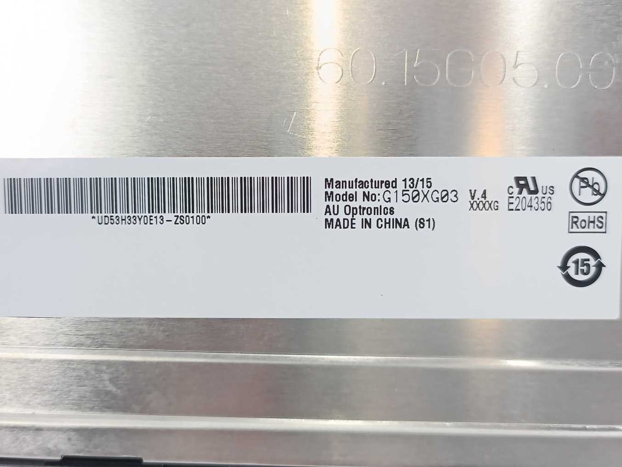 AU Optronics G150XG03 V.4 15" Industrial Color TFT-LCD Display Panel