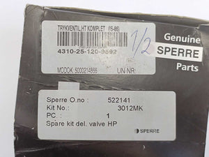 Sperre 3012MK Delivery Valve Spare Kit HP