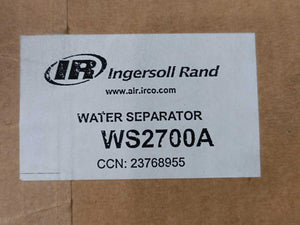 Ingersoll Rand WS2700A Water Seperator w/ SC-12M Air Compressor
