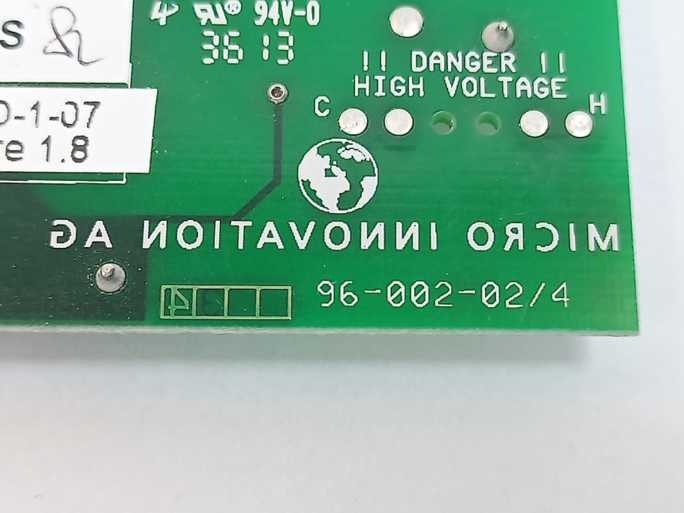 Micro Innovation AG 96-002-02/4 UCD-1-07 UFire 1.8 CCFL driver