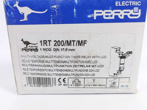 Perry Electric 1RT 200/MT/MF Multifunction, Multi-Voltage Timer Relay