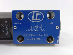 Bosch / Rexroth R933004346 L5111B301OC0100 Valve w/ MURR Elektronik 7000-41421