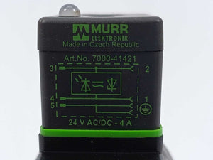 Bosch / Rexroth R933004346 L5111B301OC0100 Valve w/ MURR Elektronik 7000-41421