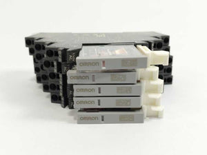 OMRON G2RV-SR500 AC110 0002168119 Slim I/O General Purpose Relay Batch 5 pcs.