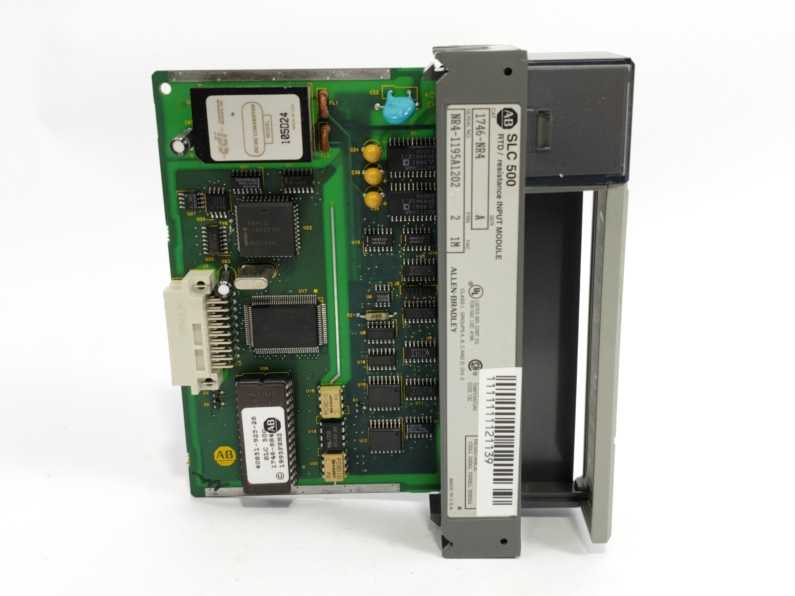 AB 1746-NR4 Ser. A, Frn. 2, SLC 500 RTD/Resistance Input Module