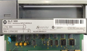 AB 1746-NR4 Ser. A, Frn. 2, SLC 500 RTD/Resistance Input Module
