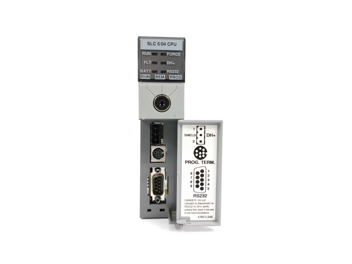 AB 1747-L543 Ser.B, Rev.3 SLC500 Processor Unit, O.S. 1747-OS401, Ser.B, Frn.7